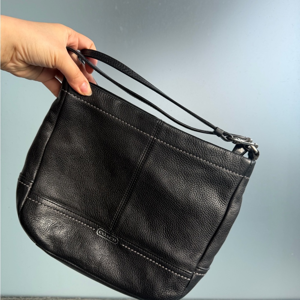 Coach Leather Shoulder Bag